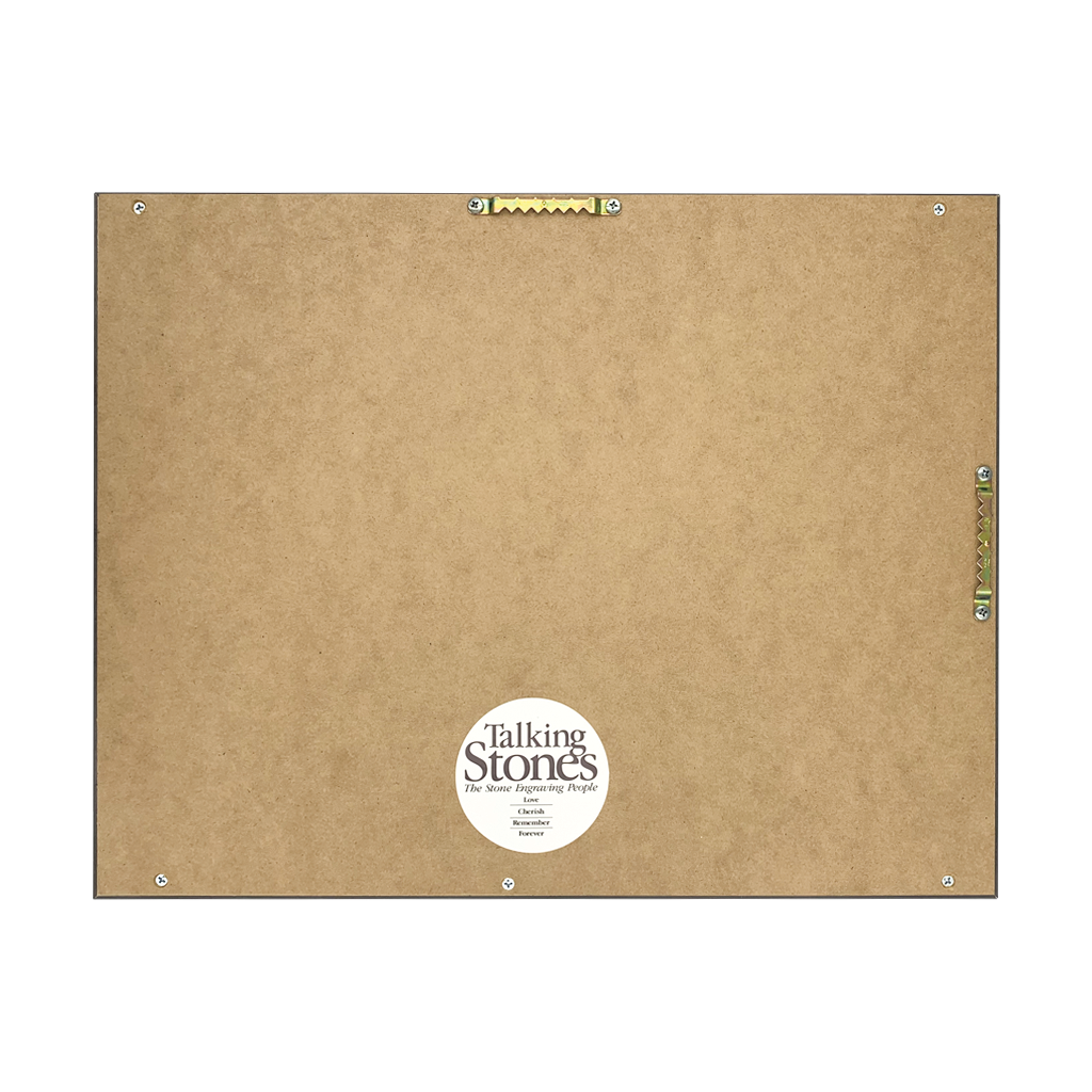 Lasting Impression Memorial Frame with Ashes or Paw Prints