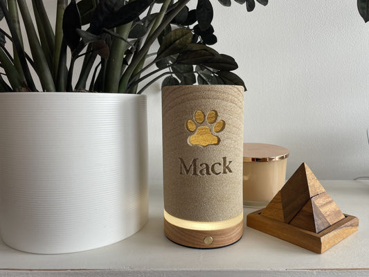 Personalised Pet Forever Glow Lantern
