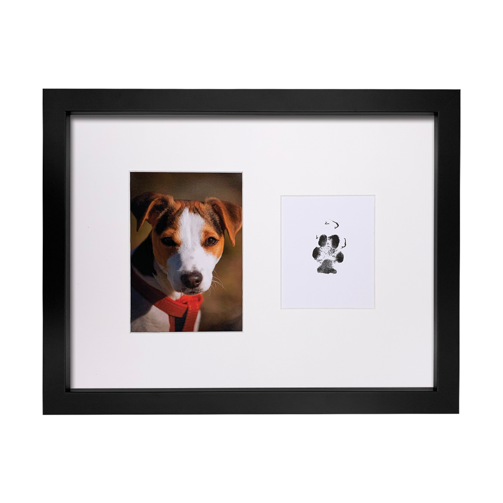Lasting Impression Memorial Frame with Ashes or Paw Prints
