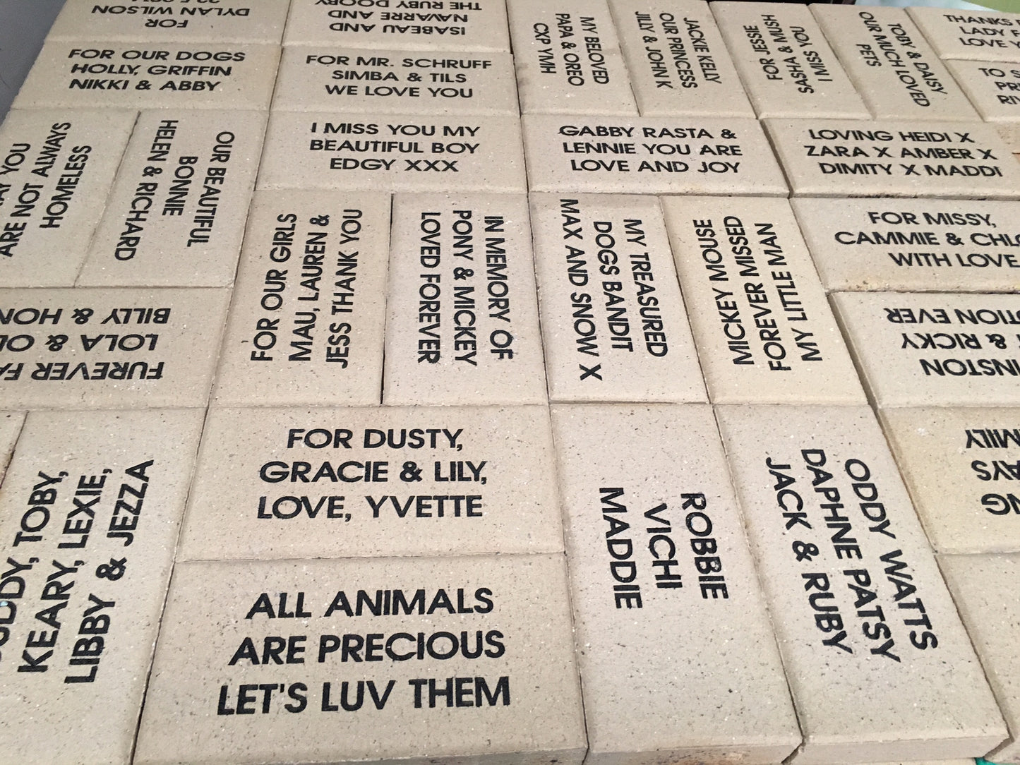 Fundraising Engraved Bricks and Pavers By MPD Engraving Services