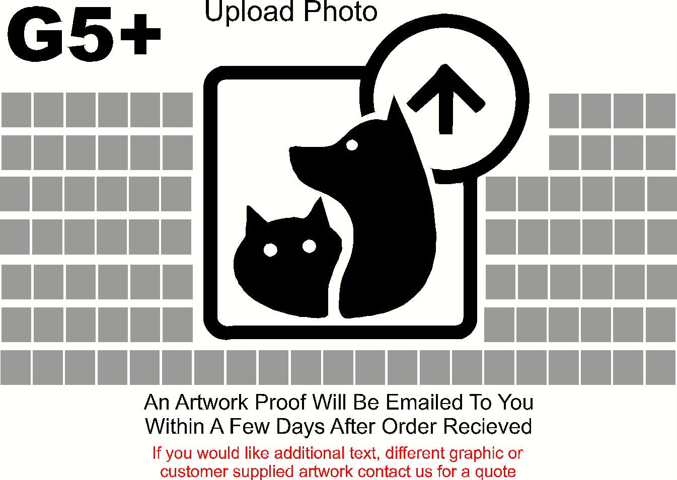 Personalised Garden Stake Pet - Photo Ceramic