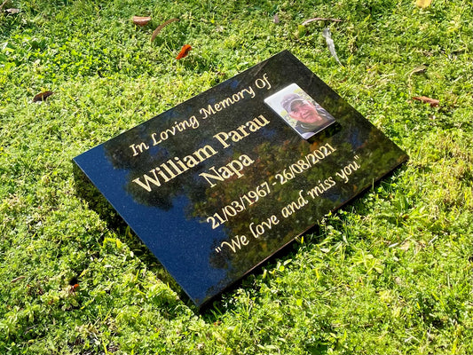Personalised Granite Desk/Sloper Headstone