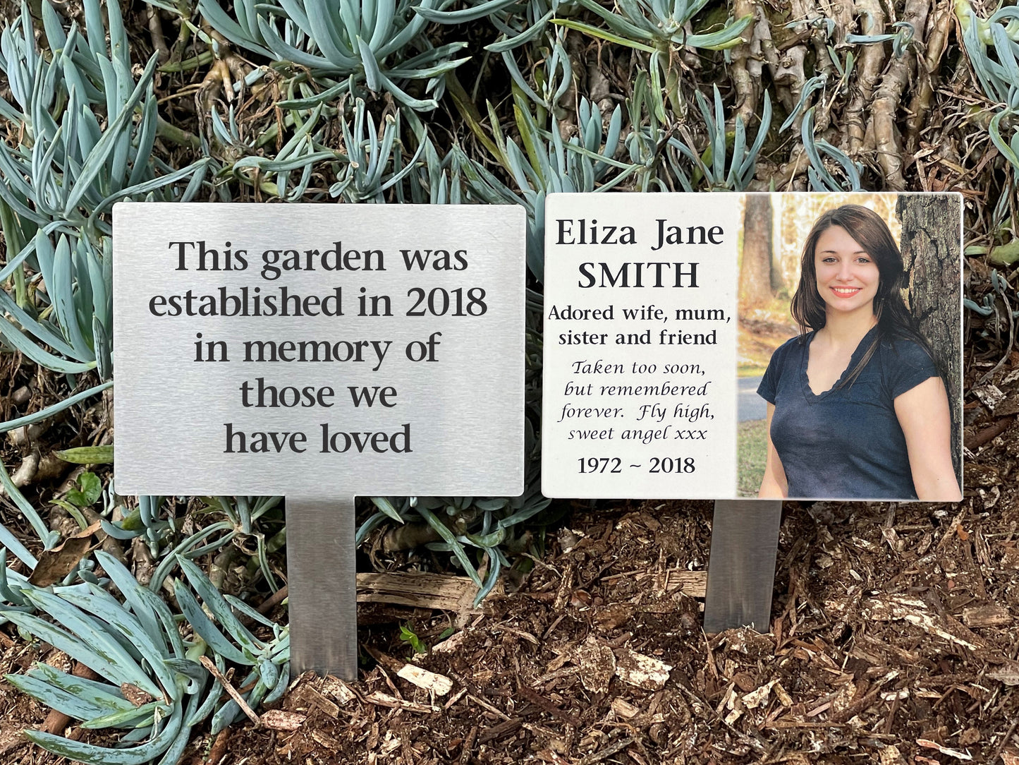 Personalised Garden Stake - Photo Ceramic