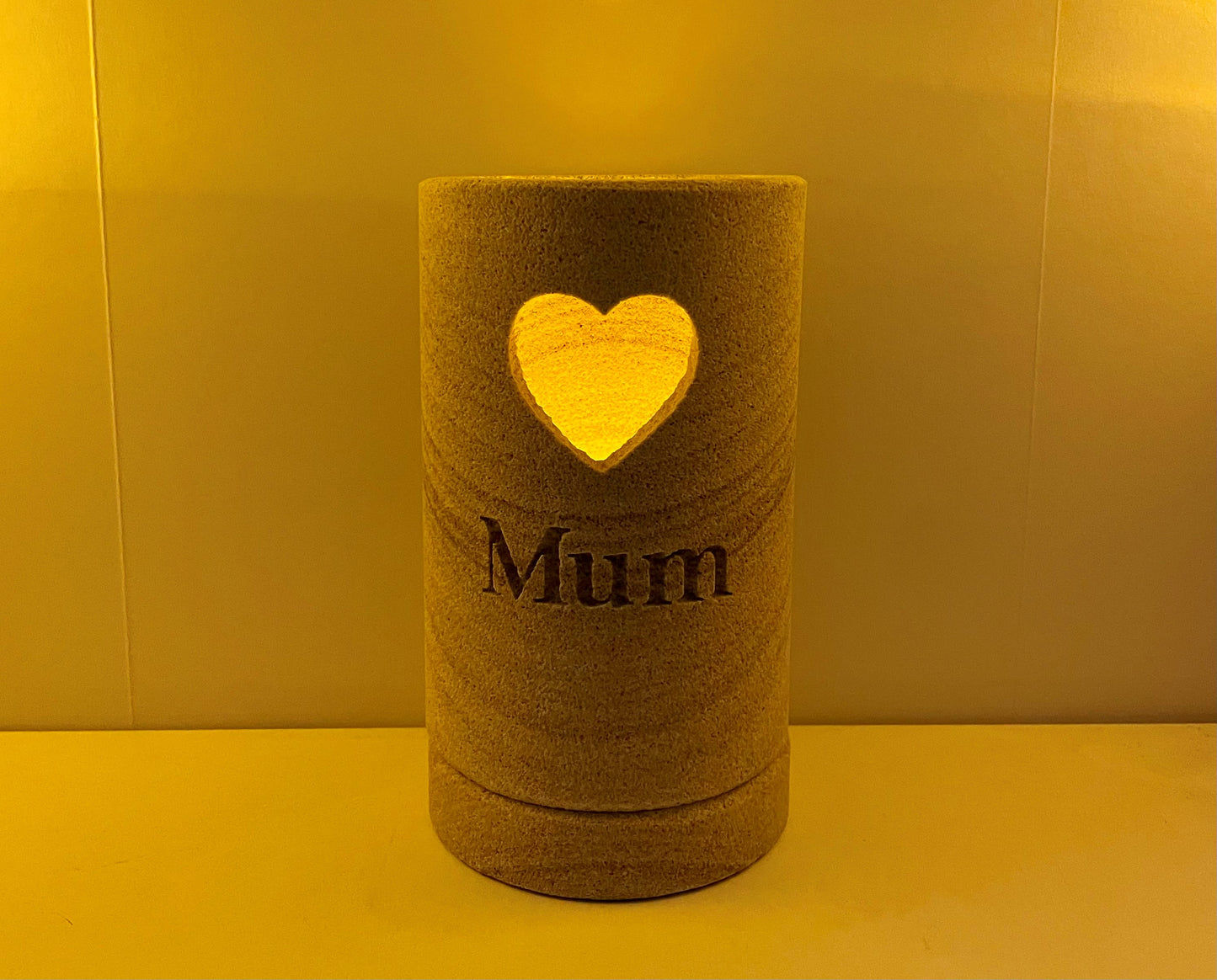 Personalised Memorial Sandstone Lantern