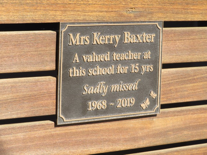 Personalised Bronze Pet Memorial Plaque