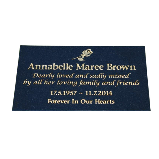 Personalised Granite Desk Marker Pet Headstone