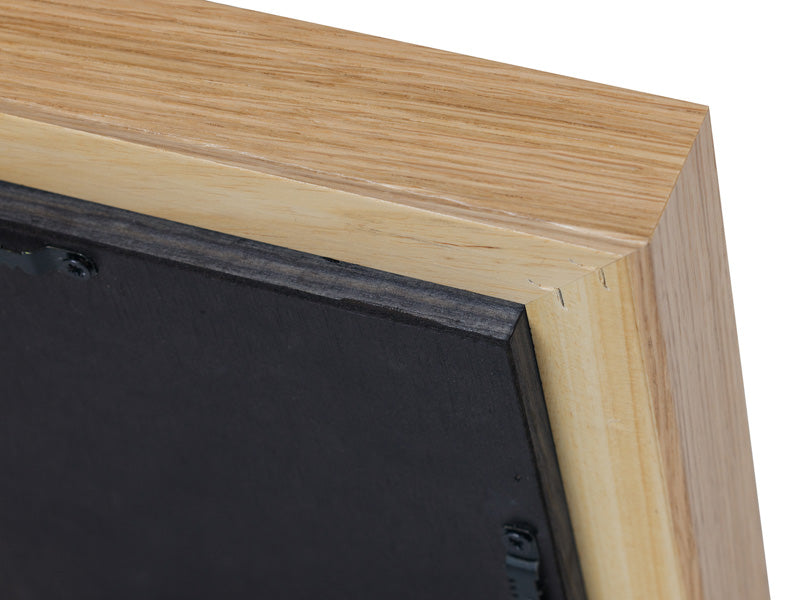 Tribute Oak Photo Frame Urn with Discreet Ashes Compartment