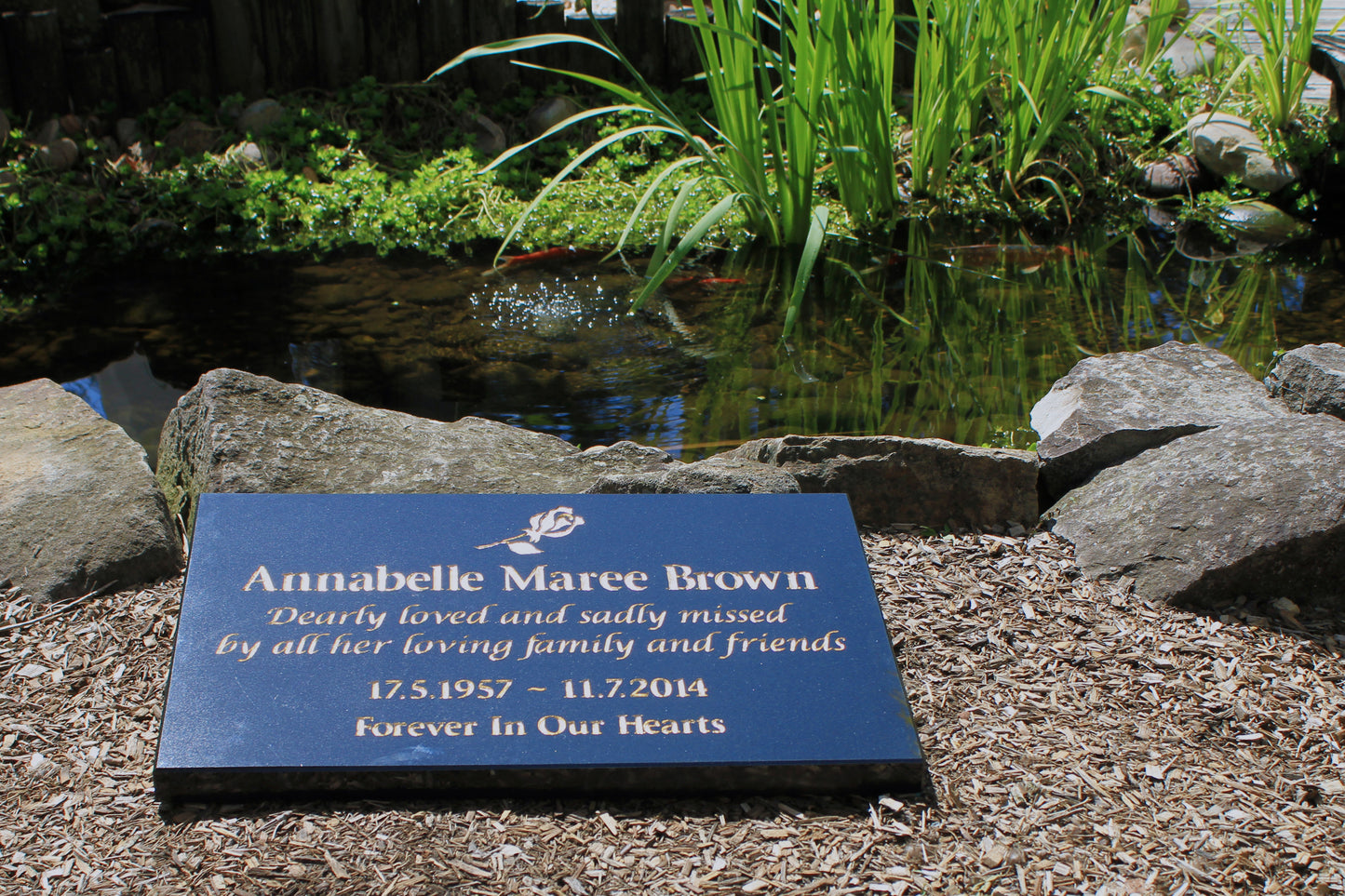 Granite Desk Marker Pet Headstone