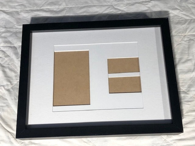 Lasting Impression Memorial Frame with Ashes or Paw Prints