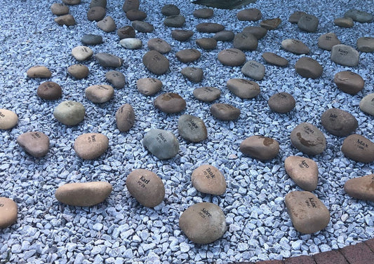 Engraved River Stones By MPD Engraving Services