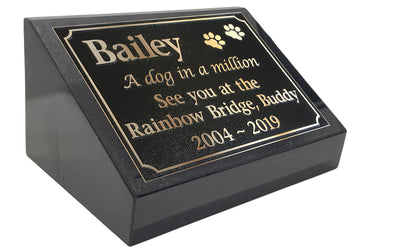 Granite Pet Headstone