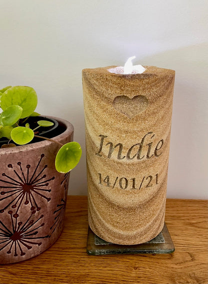 Fundraising Candle Sandstone