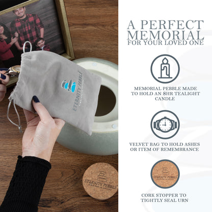 Eternity Pebble Pet Urn