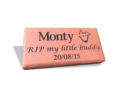 Clay Paver Plaque