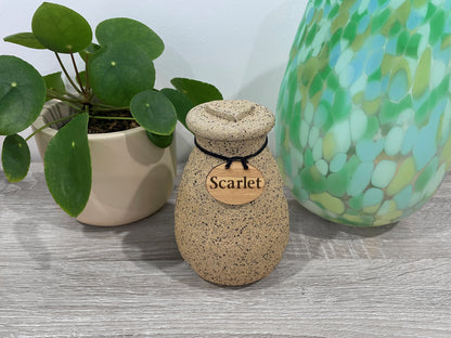 EarthUrn - Hand Made Pottery Urn Using Australian Clay.