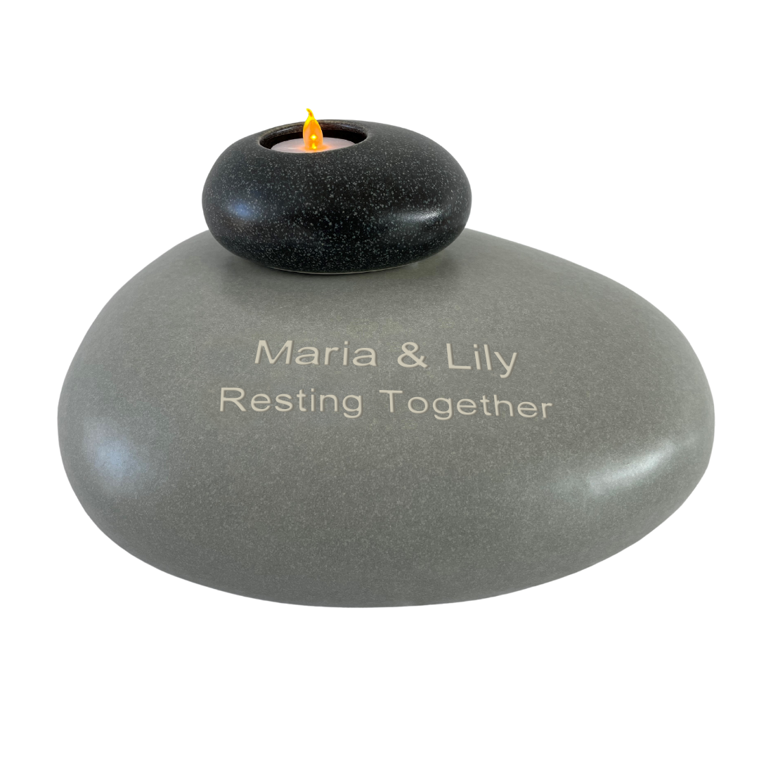 Eternity Pebble Urn -  Personalised