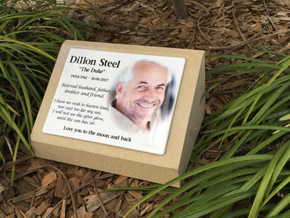 Personalised Granite or Sandstone Headstone Memorial