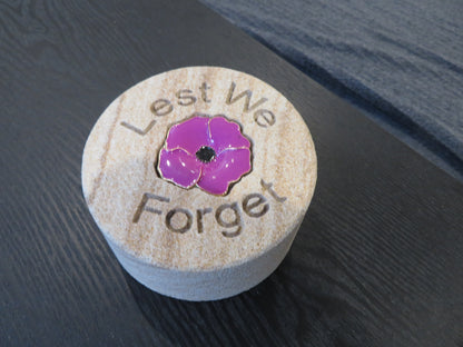 Memorial Poppy Keepsake