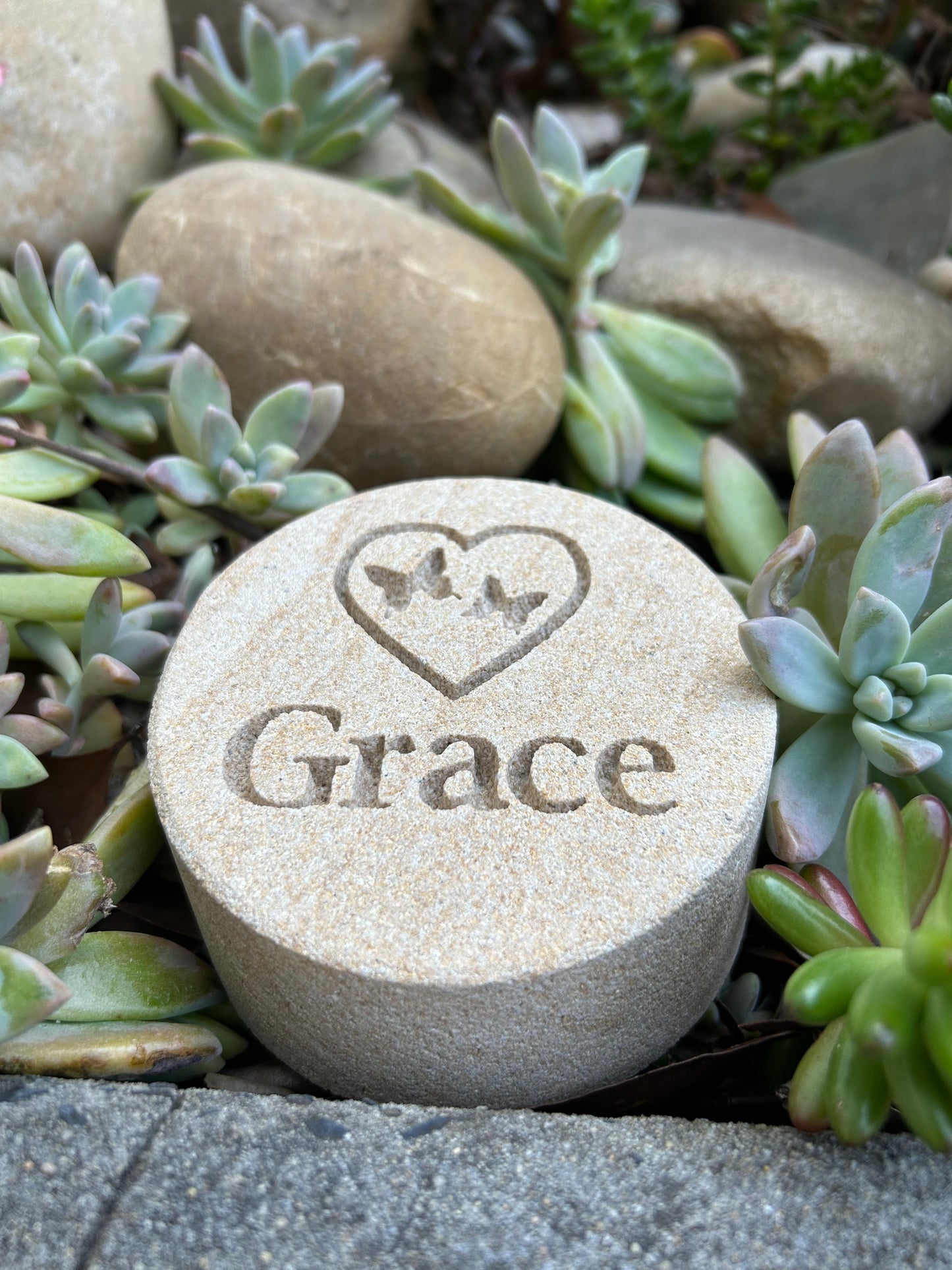 Personalised Sandstone Keepsake
