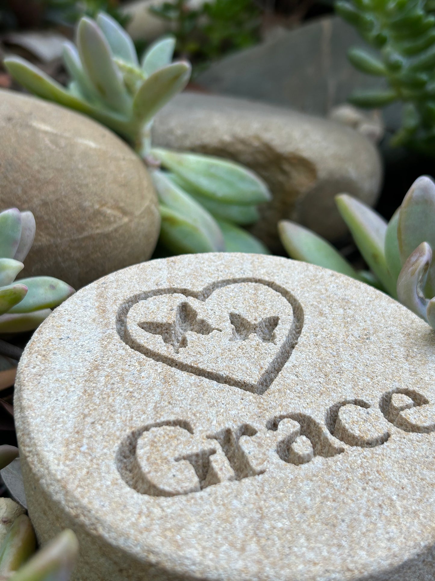 Personalised Sandstone Keepsake