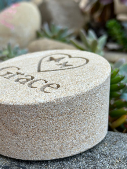 Personalised Sandstone Keepsake