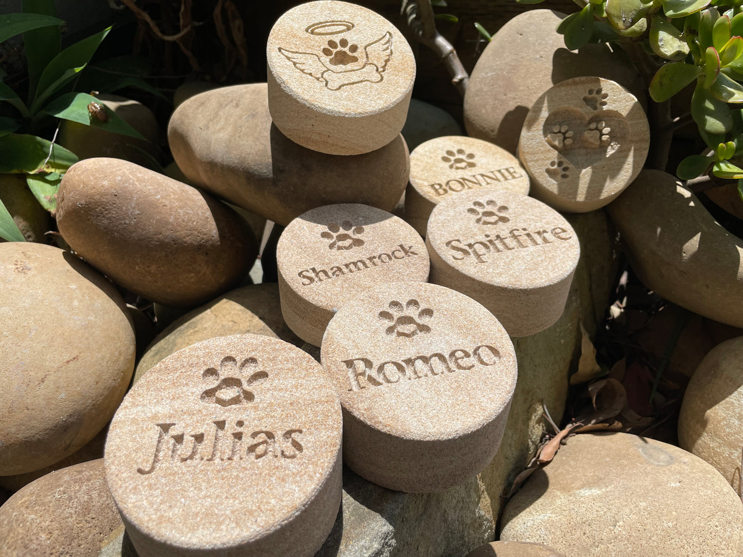 Personalised Sandstone Keepsake