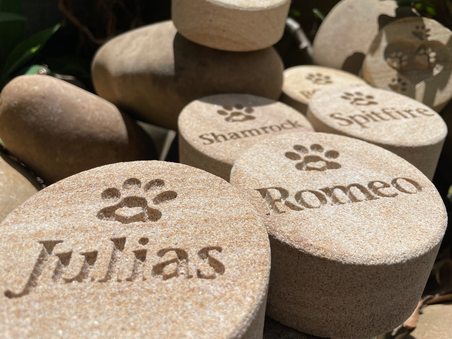 Personalised Sandstone Keepsake