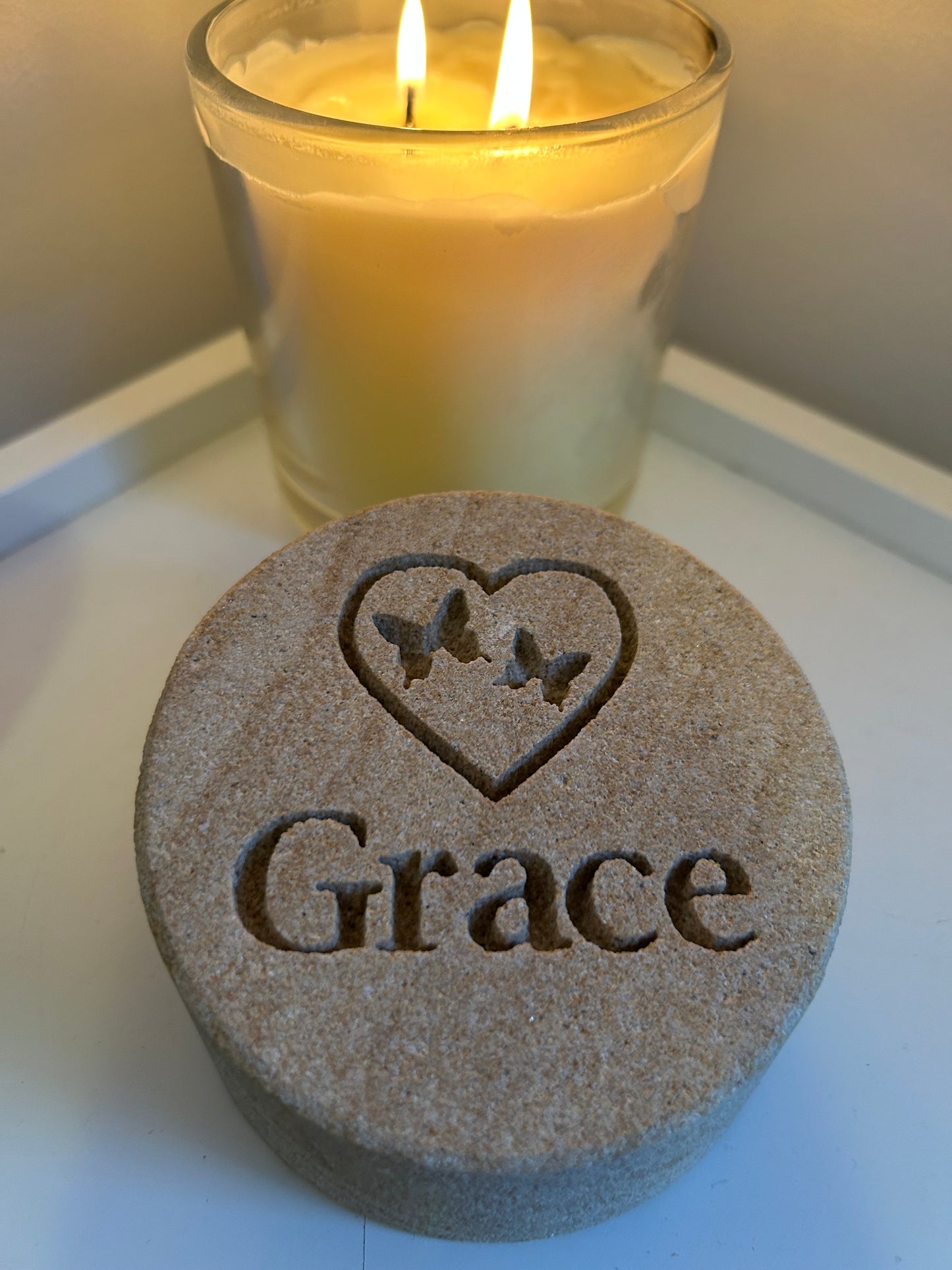 Personalised Sandstone Keepsake