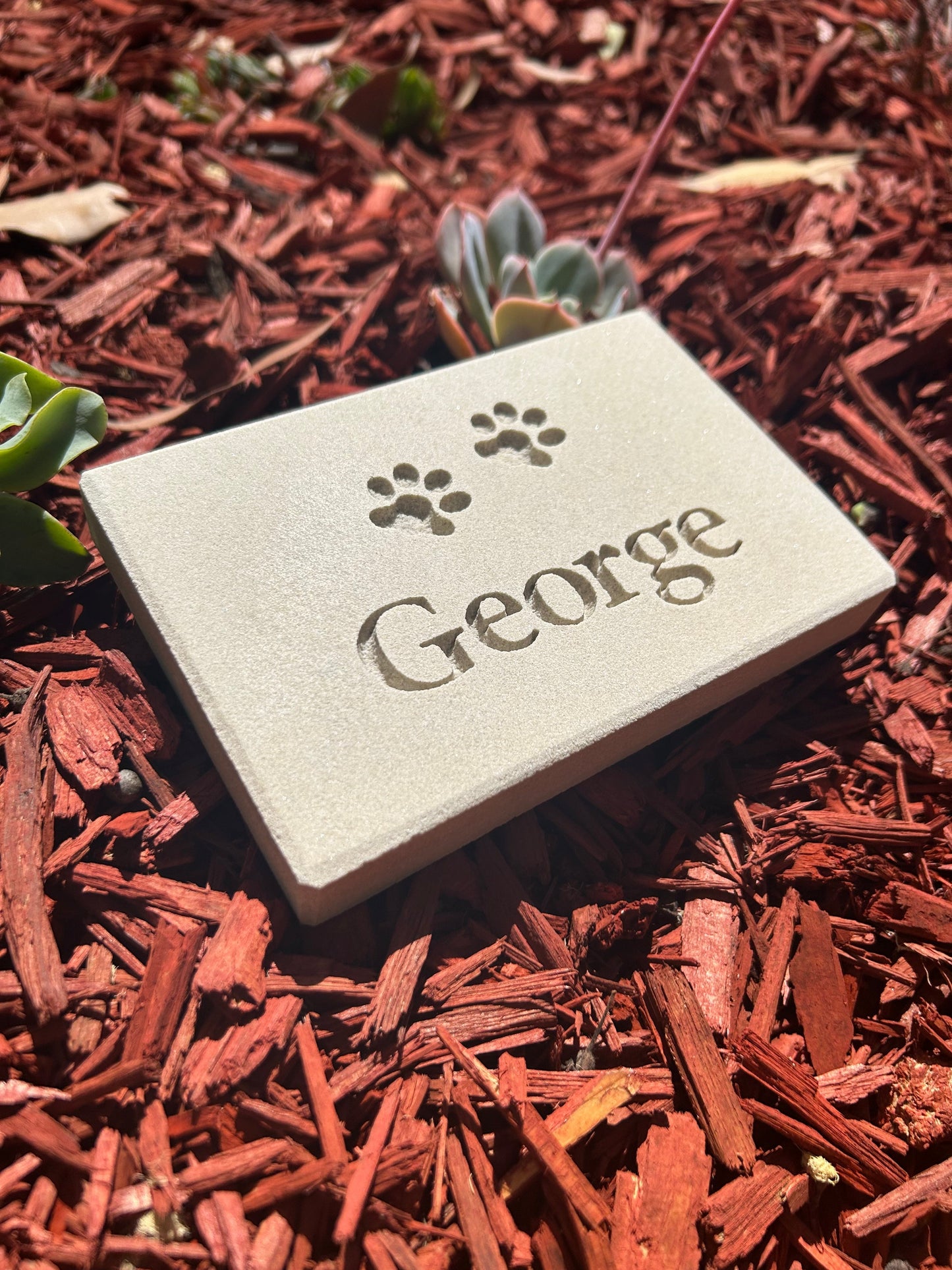 Mini Sandstone Plaque- 30 Character Limit