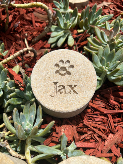 Personalised Sandstone Keepsake