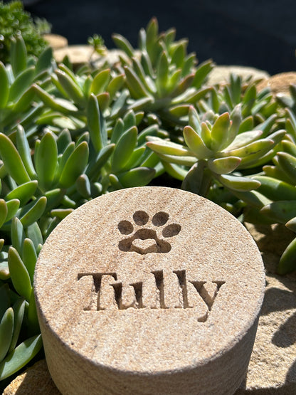 Personalised Sandstone Keepsake