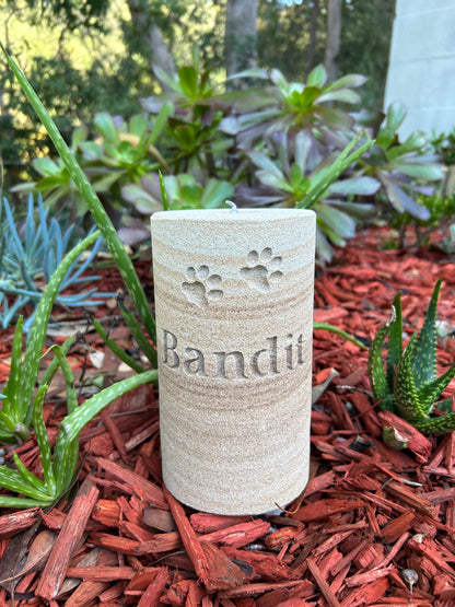 Sandstone Candle - 3 Sizes