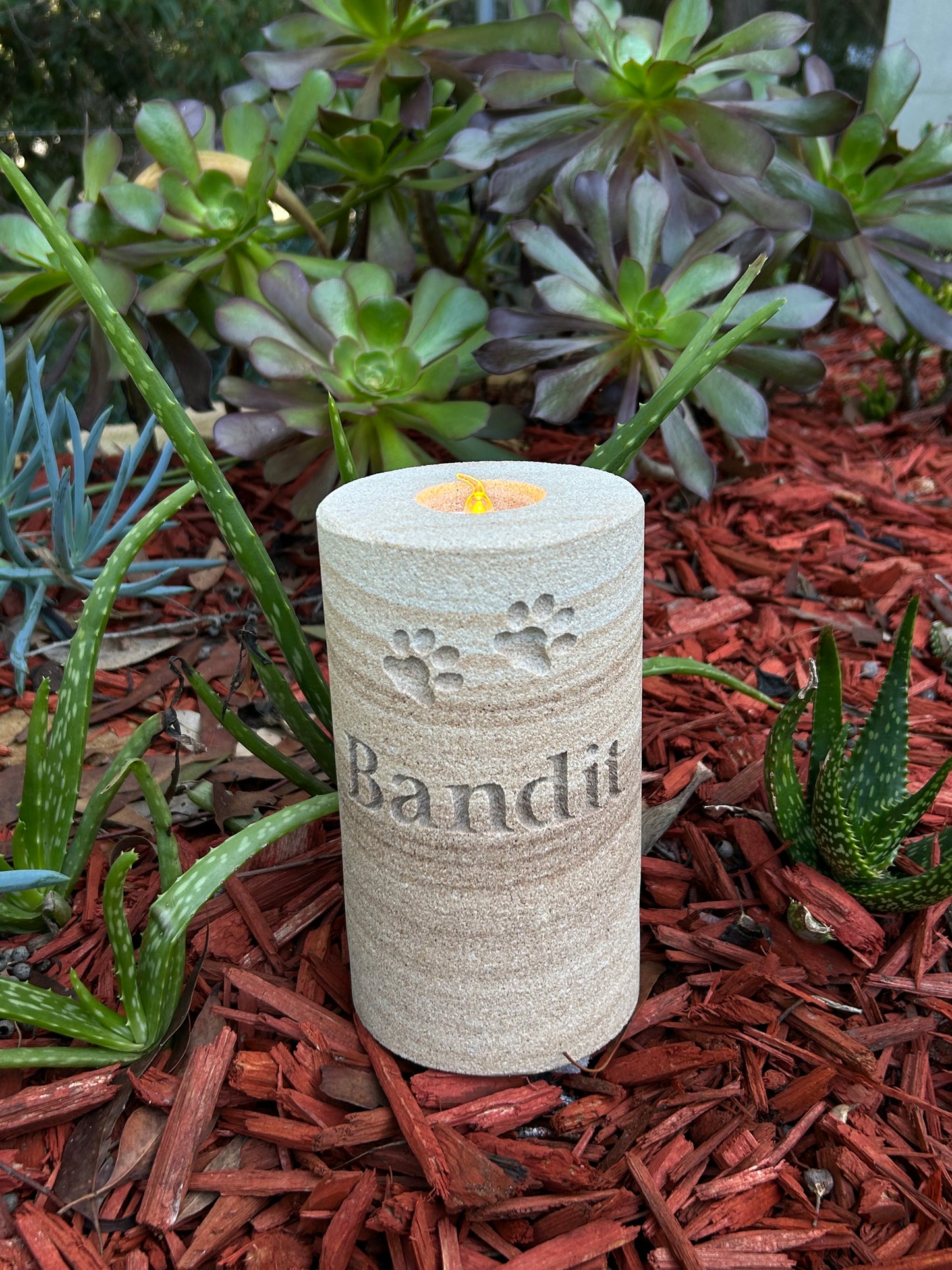 Sandstone Candle - 3 Sizes