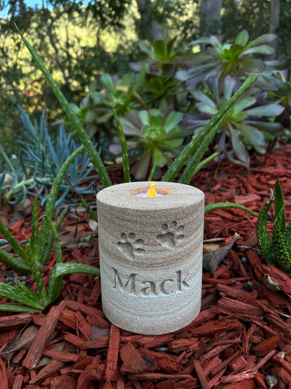 Sandstone Candle - 3 Sizes