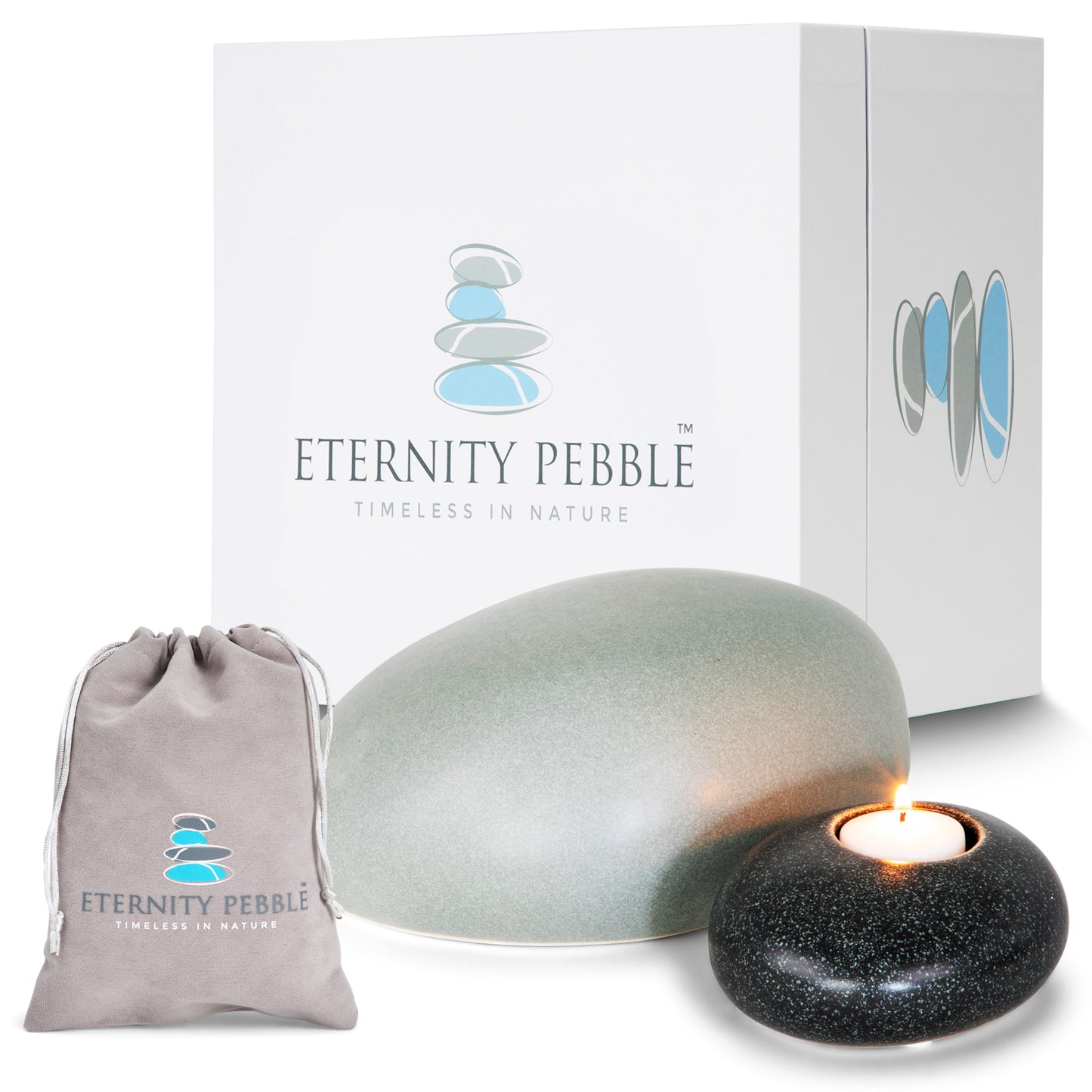 Eternity Pebble Pet Urn