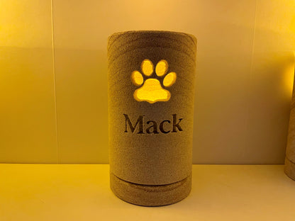 Pet Paw Print Lantern