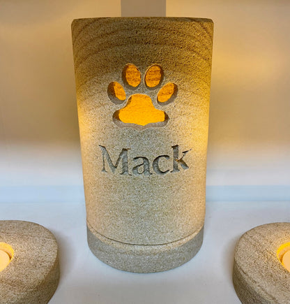 Pet Paw Print Lantern