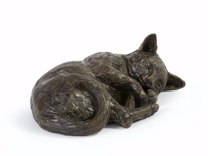 Pet Urn - Sleeping Cat Figurine