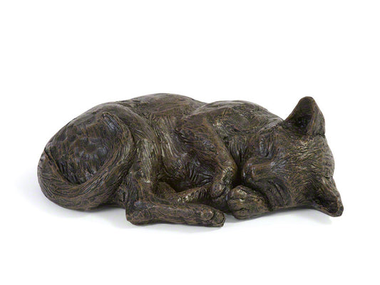 Pet Urn - Sleeping Cat Figurine