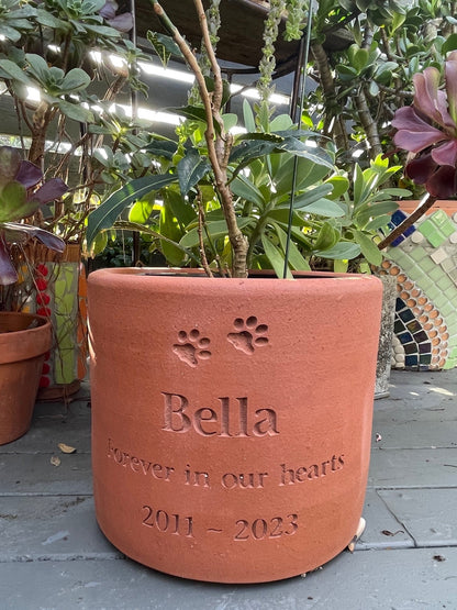 Plant Pot Living Memorial - Round