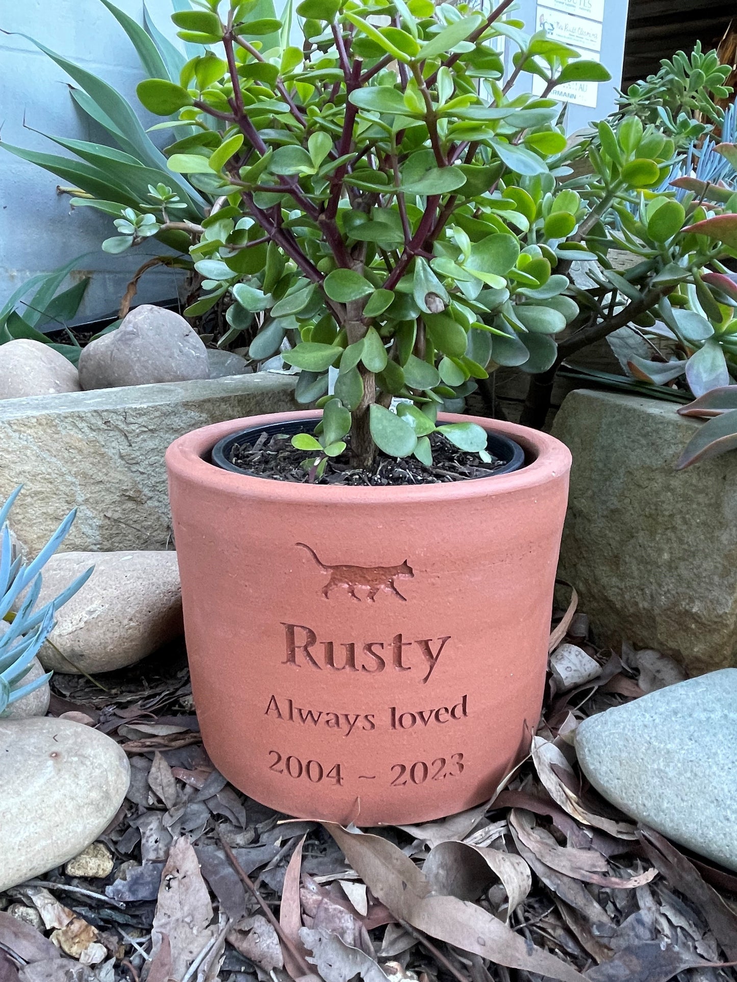 Plant Pot Living Memorial - Round