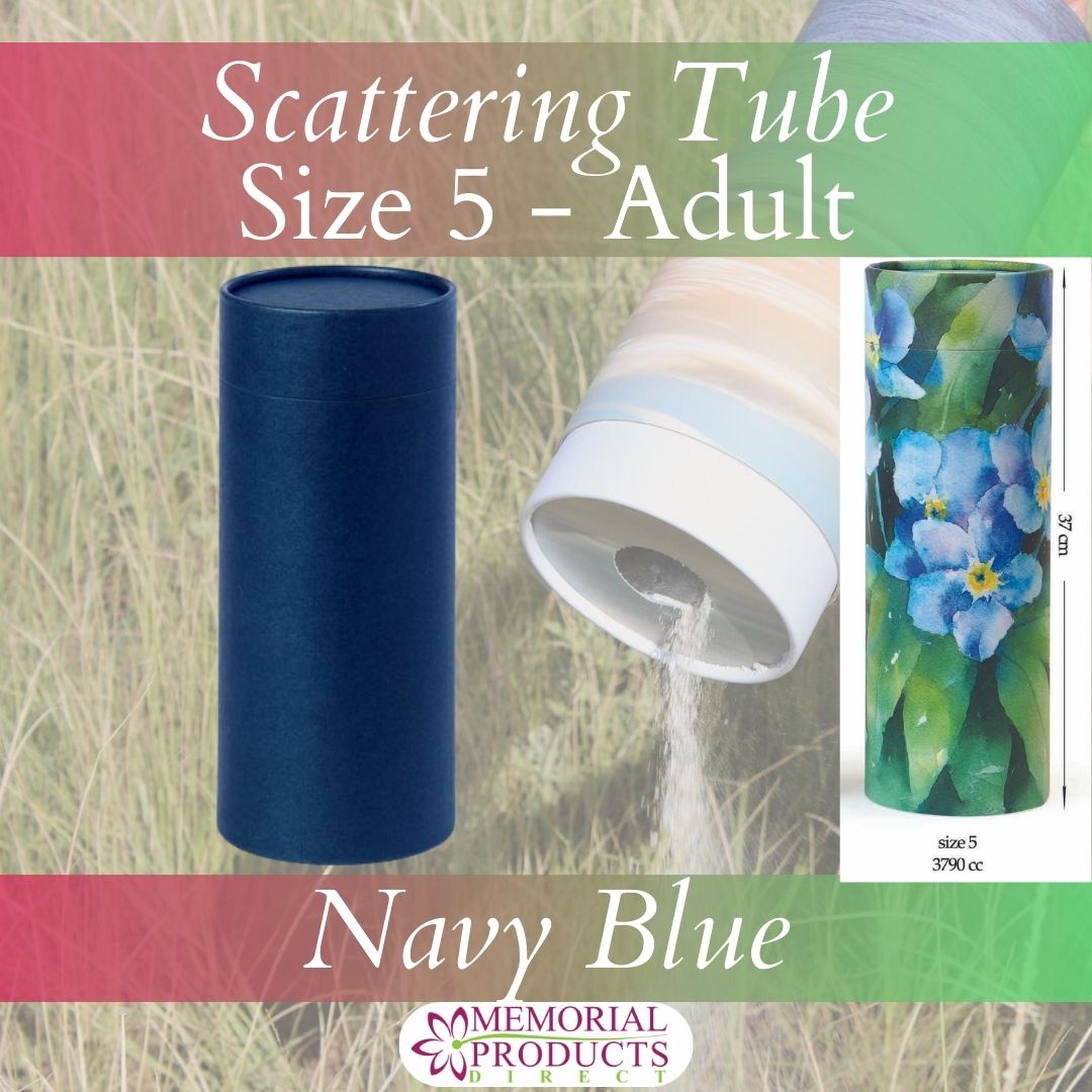 Scatter Tube Navy Blue