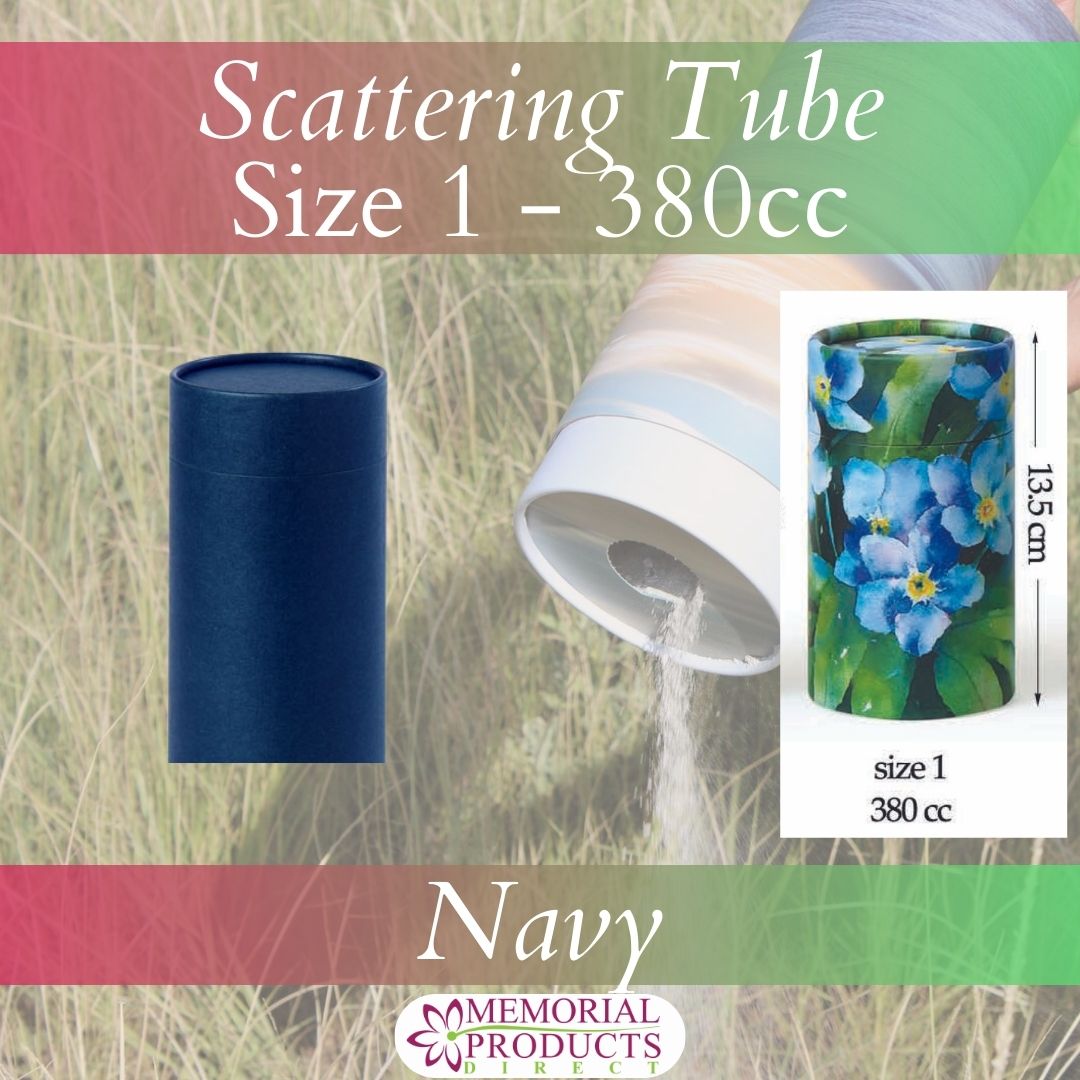 Scatter Tube Navy Blue