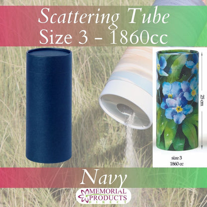 Scatter Tube Navy Blue