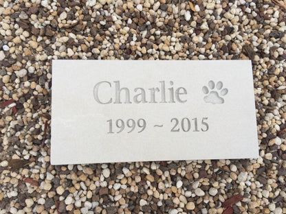 Sandstone Plaque - 30cm x 15cm