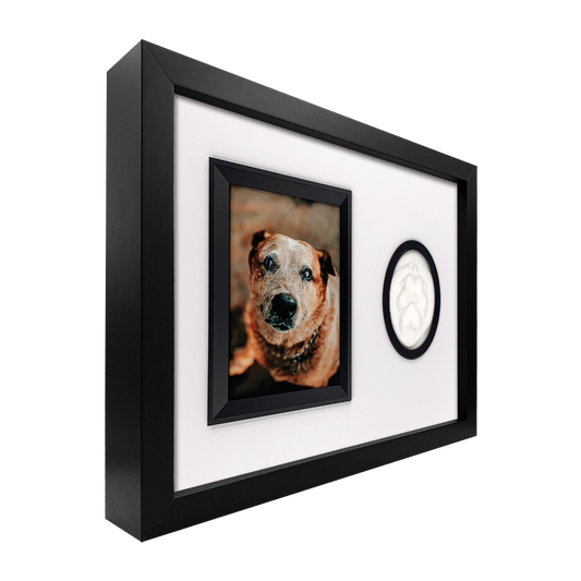 Lasting Impression Pet Memorial Frame - Single Clay