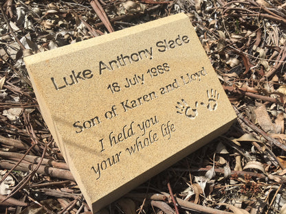 Personalised Granite or Sandstone Headstone Memorial