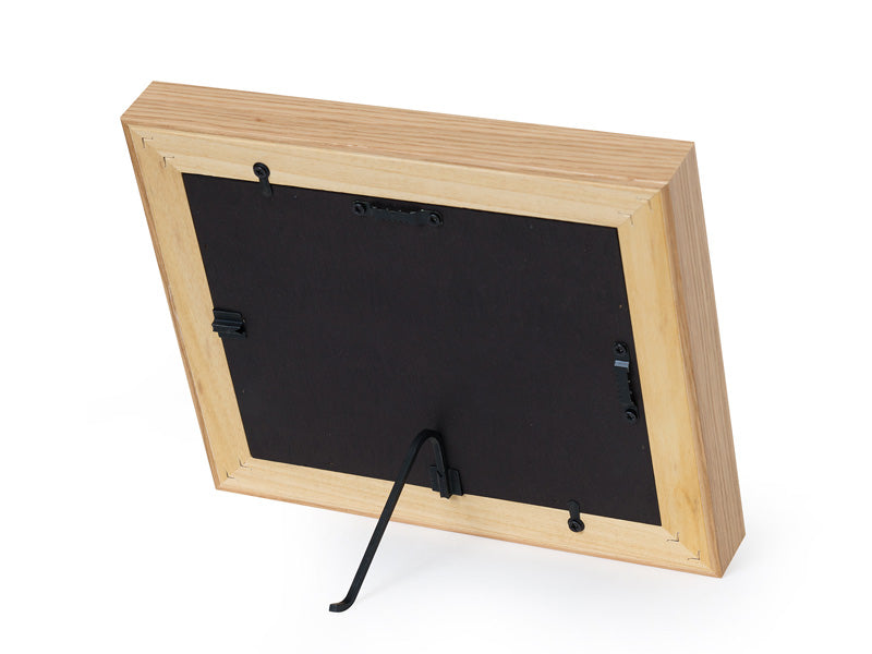Tribute Oak Photo Frame Urn with Discreet Ashes Compartment