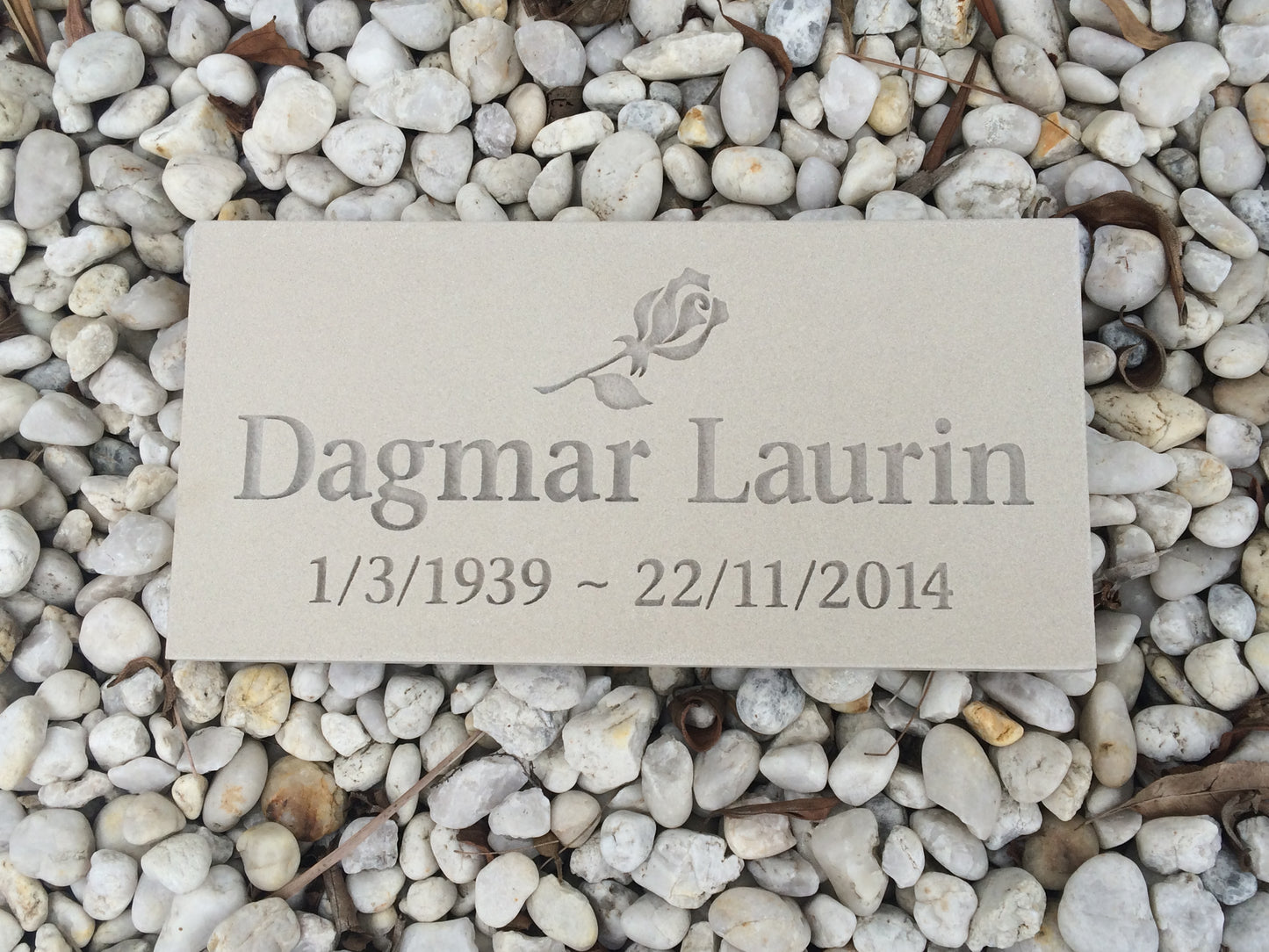 Sandstone Plaque - 30cm x 15cm