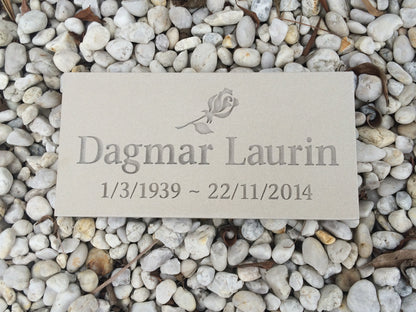 Sandstone Plaque - 30cm x 15cm